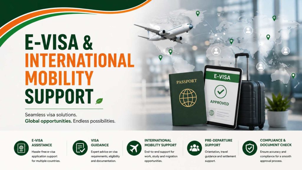 E-VISA & INTERNATIONAL MOBILITY SUPPORT